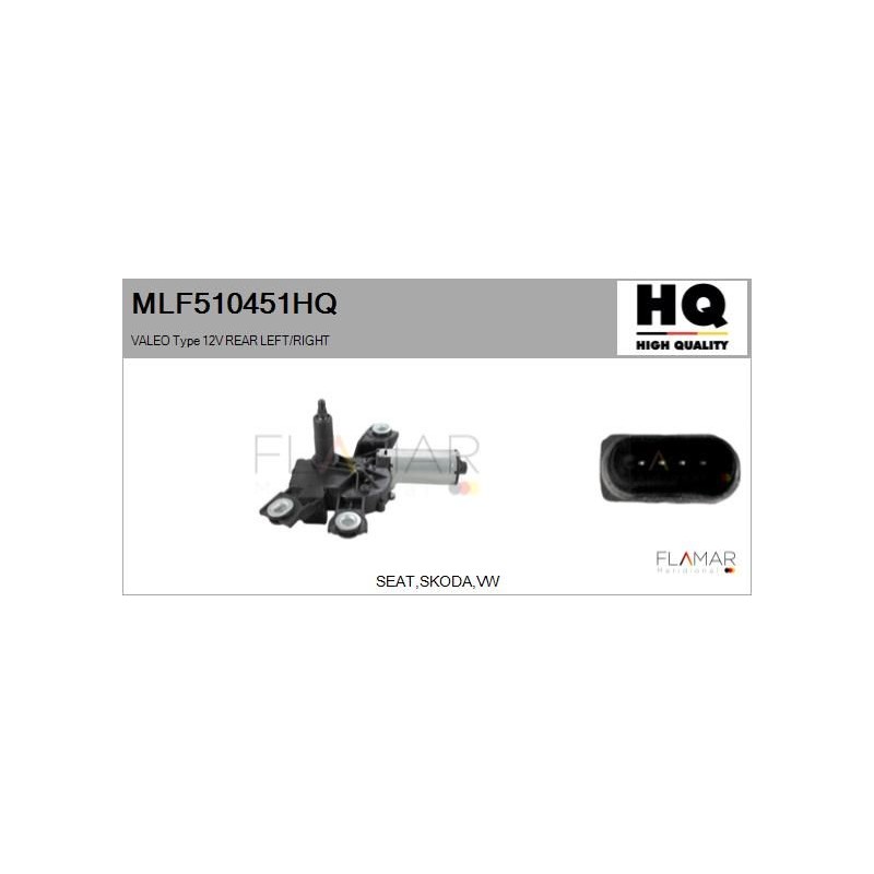 FLAMAR MLF510451HQ Motor del limpiaparabrisas - 1