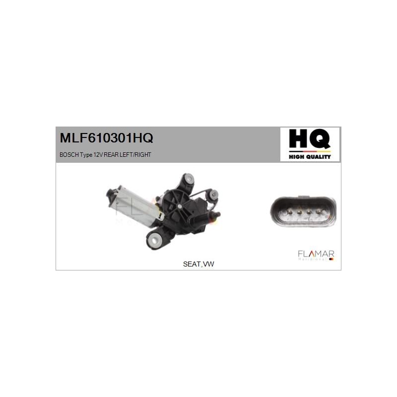 FLAMAR MLF610301HQ Motor del limpiaparabrisas - 1