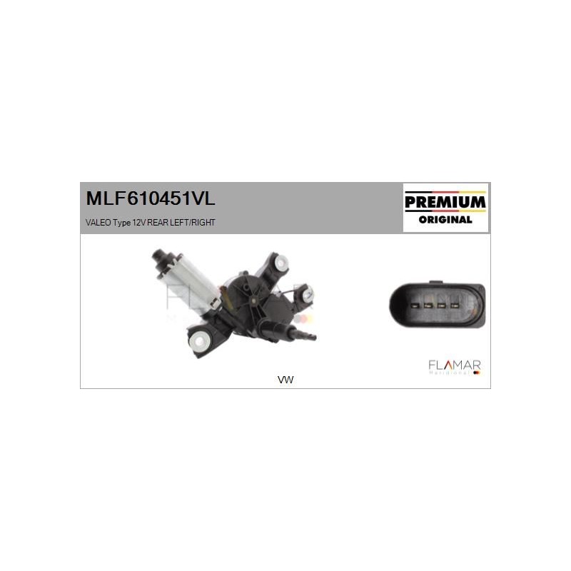 FLAMAR MLF610451VL Motor del limpiaparabrisas - 1