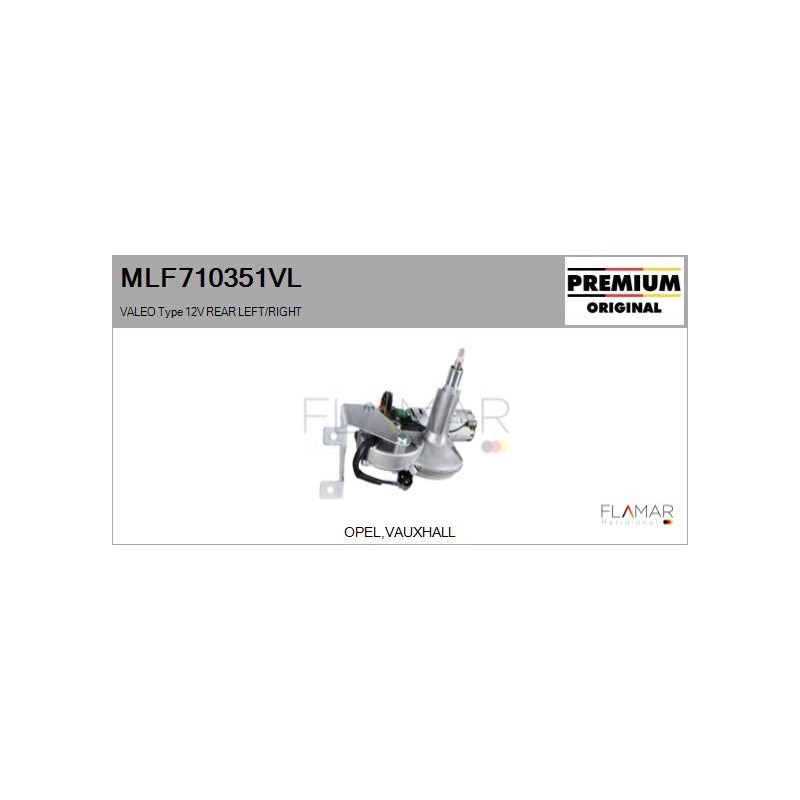 FLAMAR MLF710351VL Motor del limpiaparabrisas - 1
