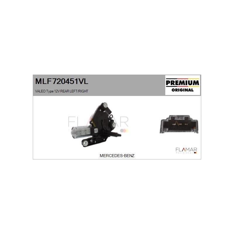 FLAMAR MLF720451VL Motor del limpiaparabrisas - 1