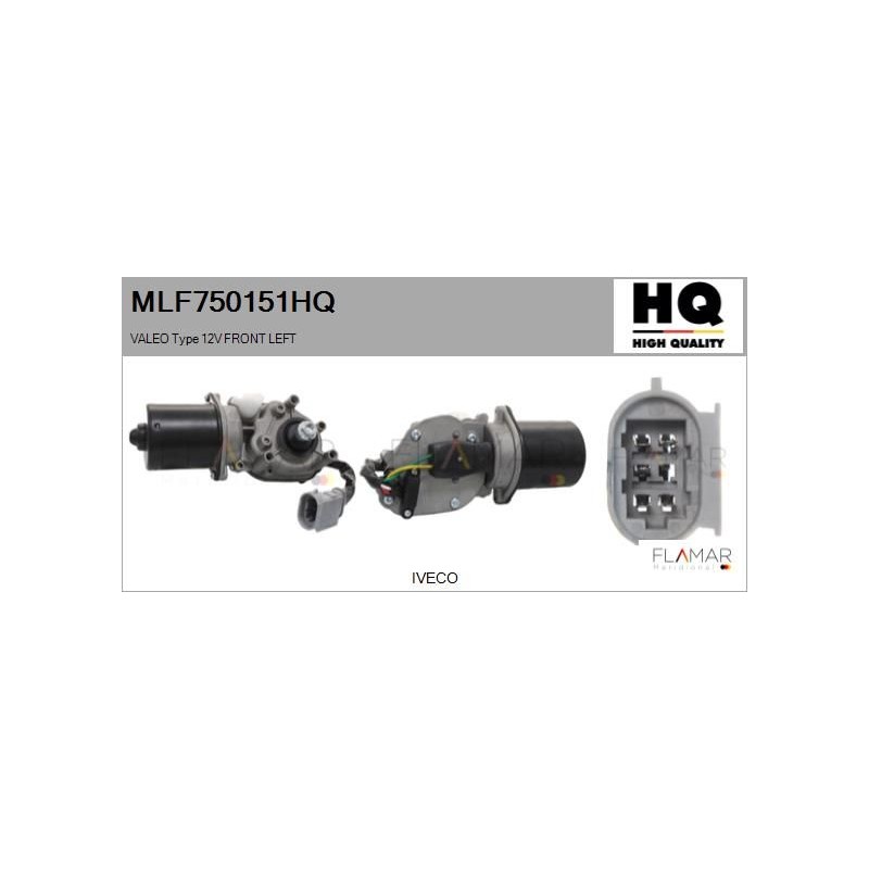 FLAMAR MLF750151HQ Motor del limpiaparabrisas - 1