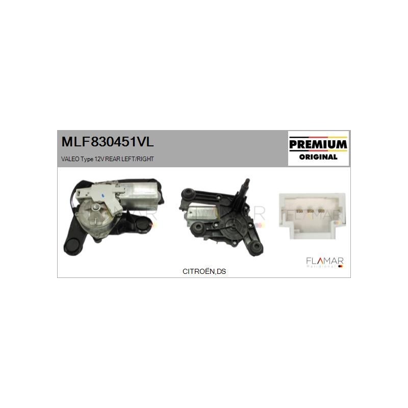 FLAMAR MLF830451VL Motor del limpiaparabrisas - 1