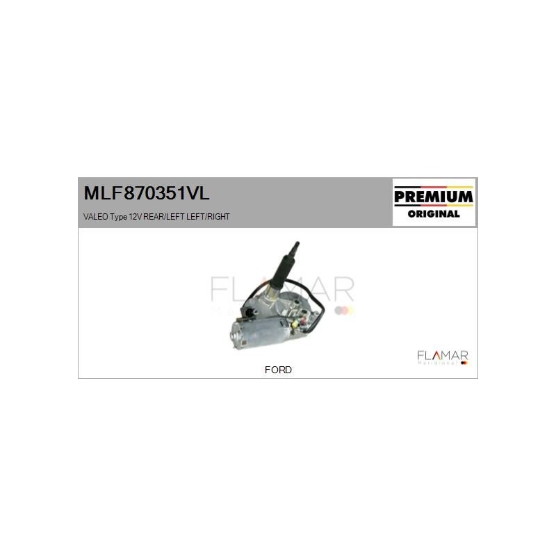FLAMAR MLF870351VL Motor del limpiaparabrisas - 1