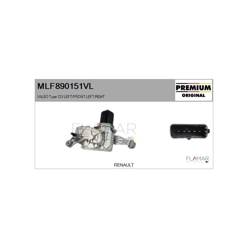 FLAMAR MLF890151VL Motor del limpiaparabrisas - 1