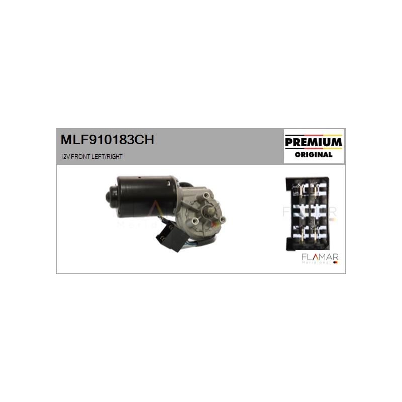 FLAMAR MLF910183CH Motor del limpiaparabrisas - 1