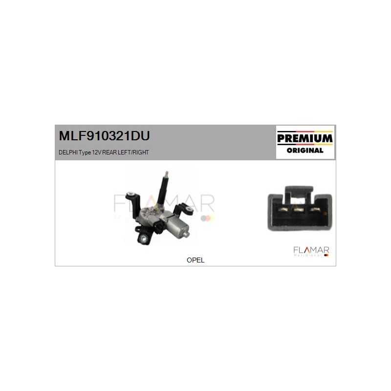 FLAMAR MLF910321DU Motor del limpiaparabrisas - 1