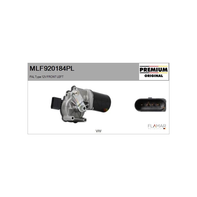 FLAMAR MLF920184PL Motor del limpiaparabrisas - 1