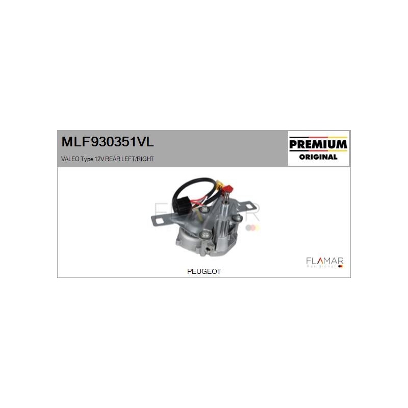 FLAMAR MLF930351VL Motor del limpiaparabrisas - 1