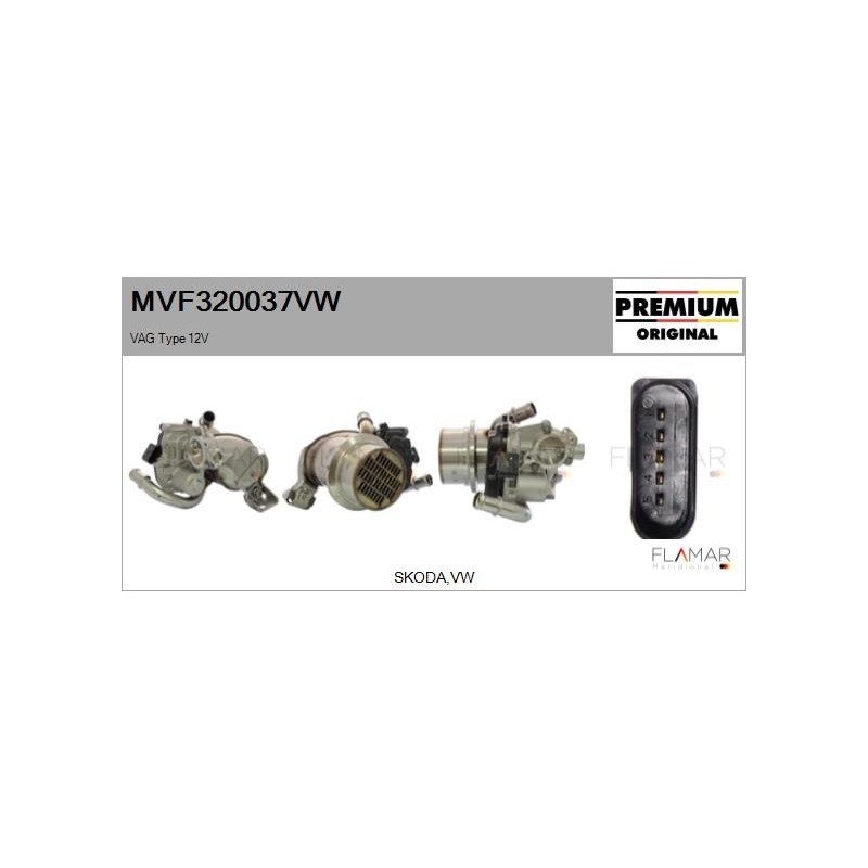 FLAMAR MVF320037VW Módulo EGR - 1