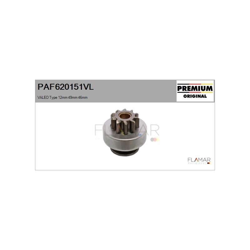 FLAMAR PAF620151VL Piñón, arrancador - 1