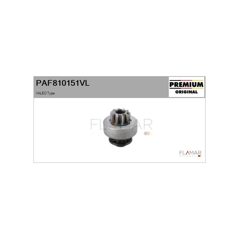 FLAMAR PAF810151VL Piñón, arrancador - 1