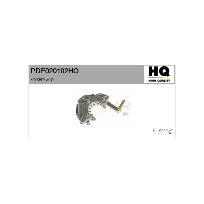 FLAMAR PDF020102HQ Rectificador, alternador - 1