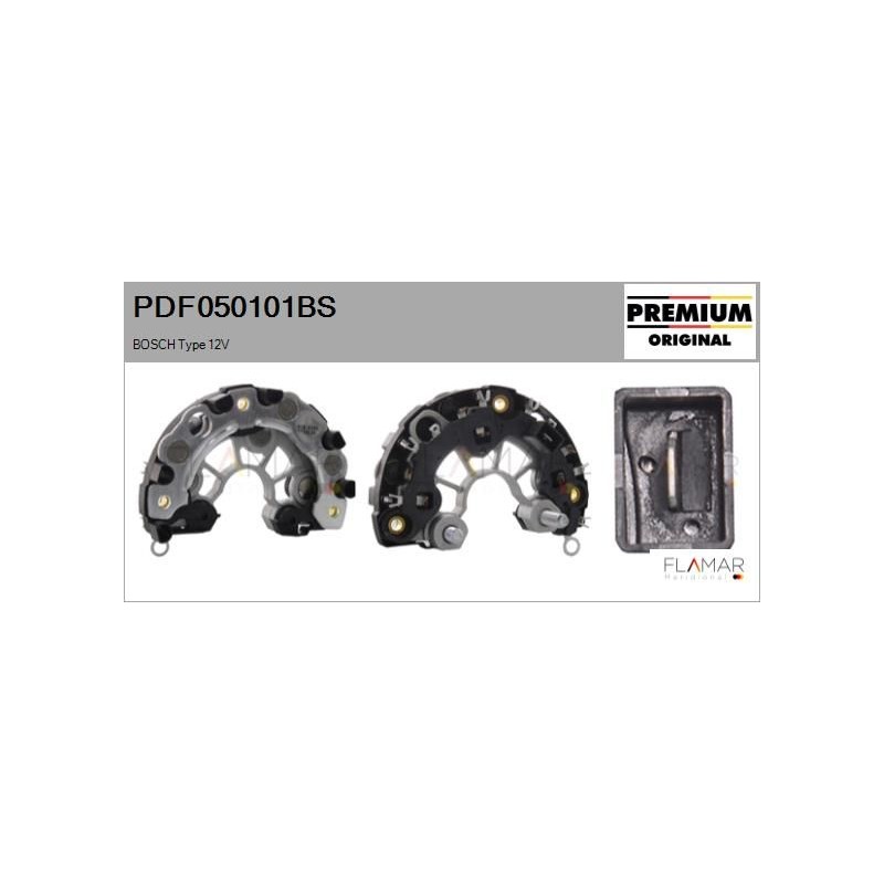 FLAMAR PDF050101BS Rectificador, alternador - 1