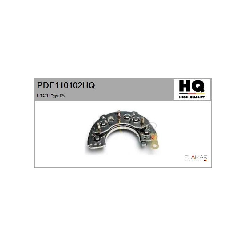 FLAMAR PDF110102HQ Rectificador, alternador - 1