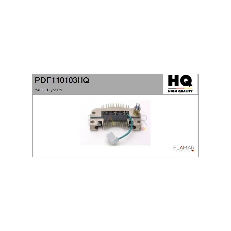 FLAMAR PDF110103HQ Rectificador, alternador - 1