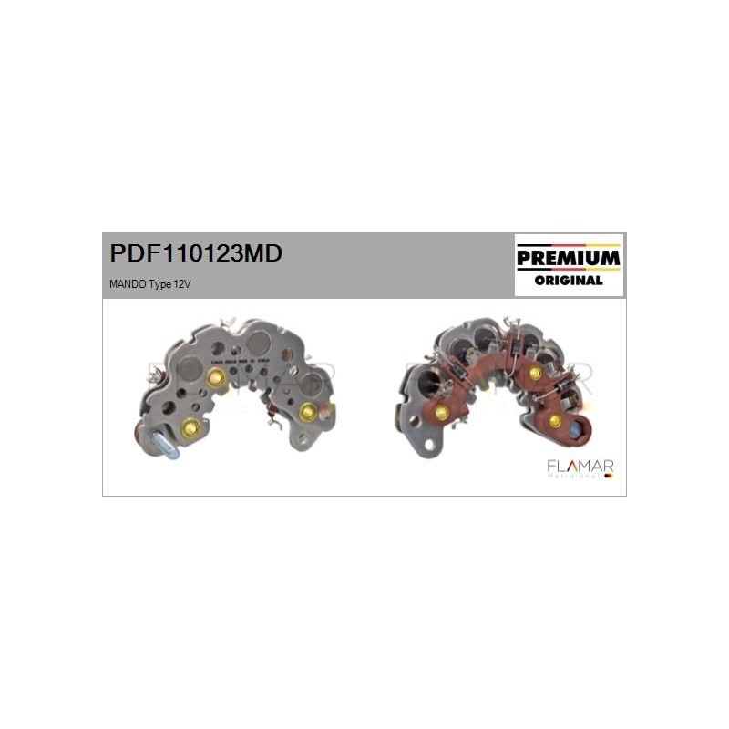 FLAMAR PDF110123MD Rectificador, alternador - 1
