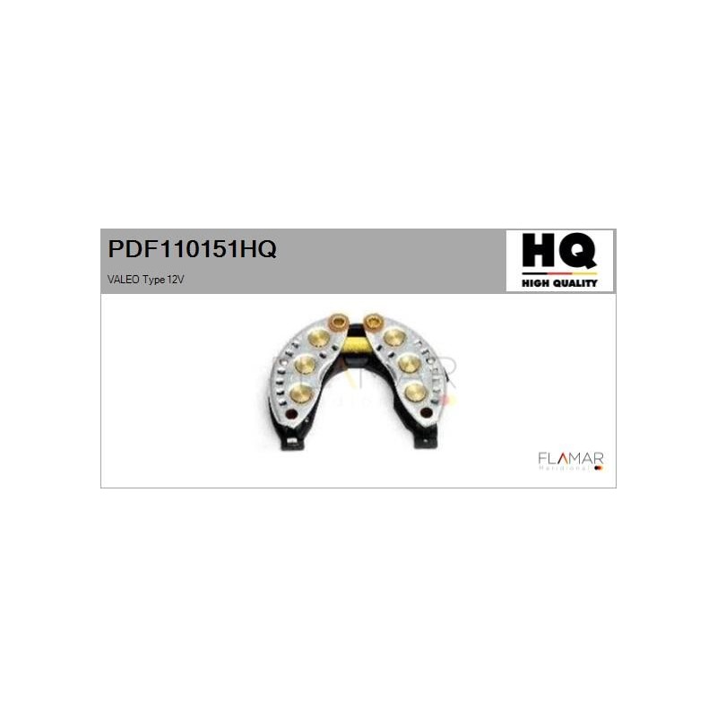 FLAMAR PDF110151HQ Rectificador, alternador - 1