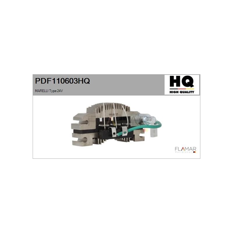 FLAMAR PDF110603HQ Rectificador, alternador - 1