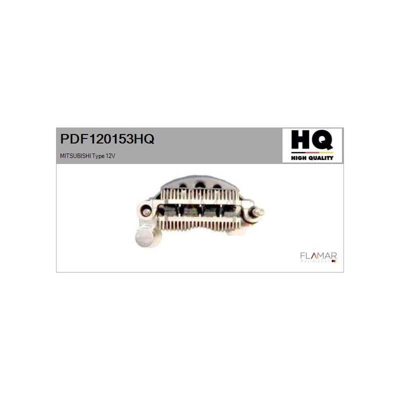 FLAMAR PDF120153HQ Rectificador, alternador - 1