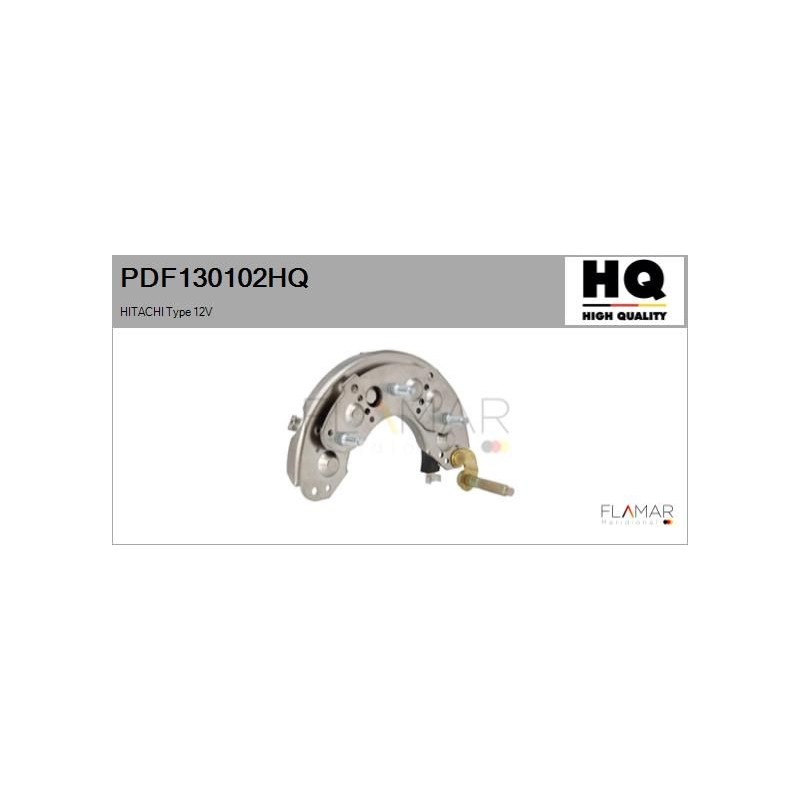 FLAMAR PDF130102HQ Rectificador, alternador - 1