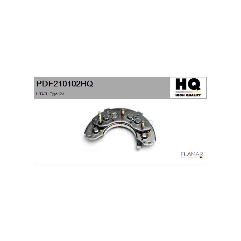 FLAMAR PDF210102HQ Rectificador, alternador - 1