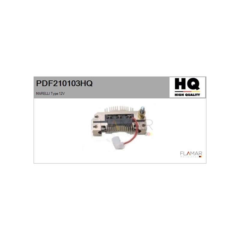 FLAMAR PDF210103HQ Rectificador, alternador - 1