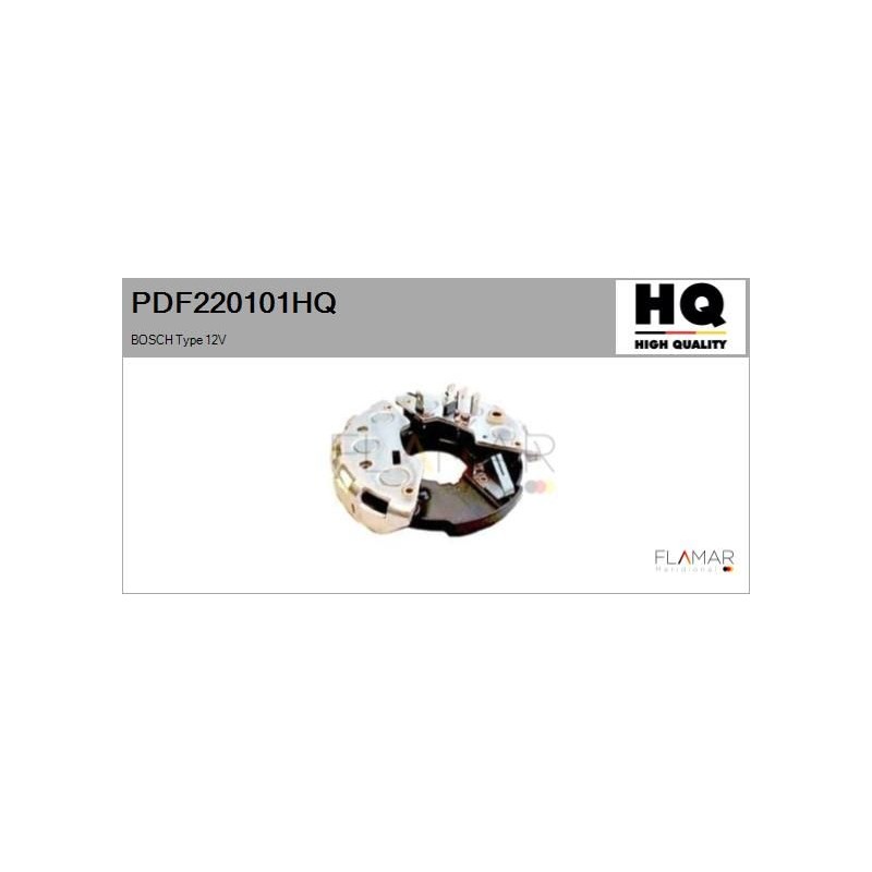FLAMAR PDF220101HQ Rectificador, alternador - 1