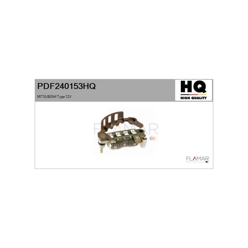 FLAMAR PDF240153HQ Rectificador, alternador - 1