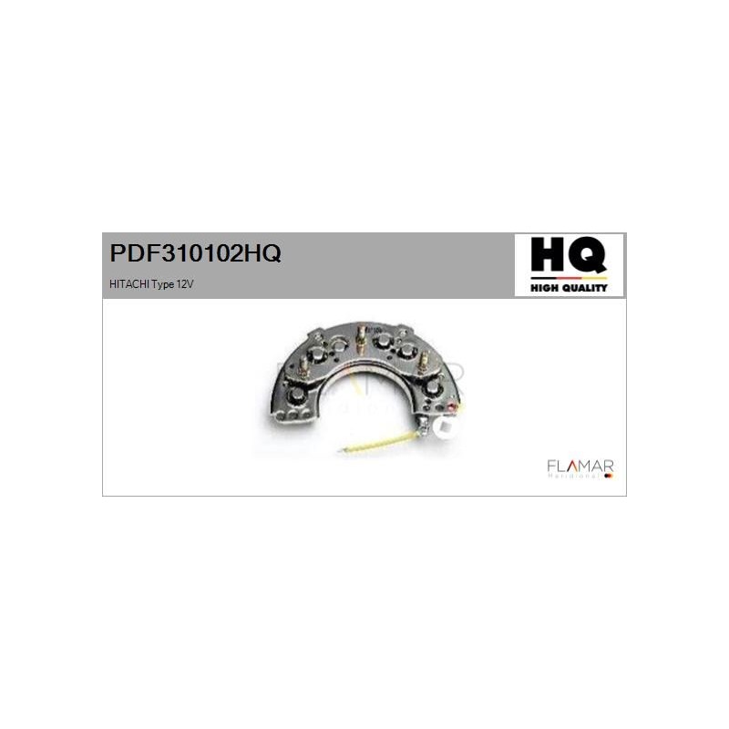 FLAMAR PDF310102HQ Rectificador, alternador - 1