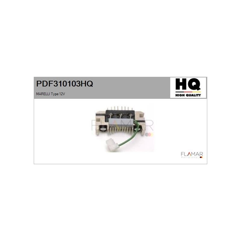FLAMAR PDF310103HQ Rectificador, alternador - 1
