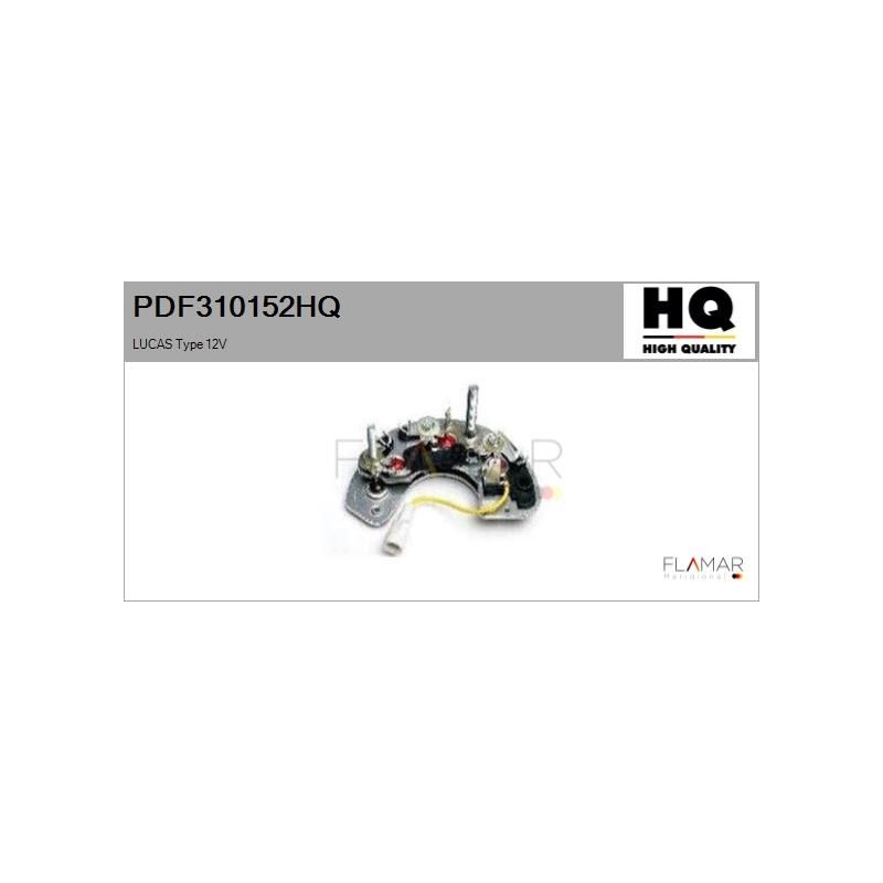 FLAMAR PDF310152HQ Rectificador, alternador - 1