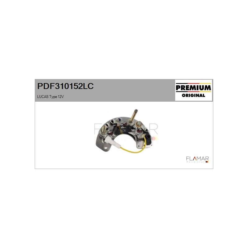 FLAMAR PDF310152LC Rectificador, alternador - 1