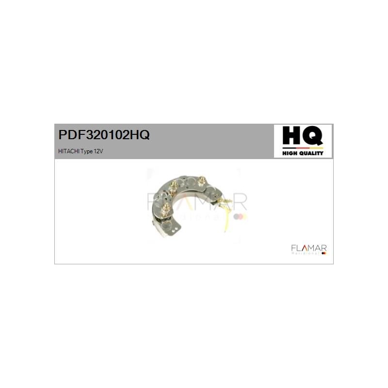 FLAMAR PDF320102HQ Rectificador, alternador - 1