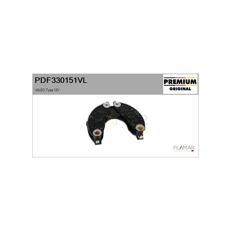 FLAMAR PDF330151VL Rectificador, alternador - 1