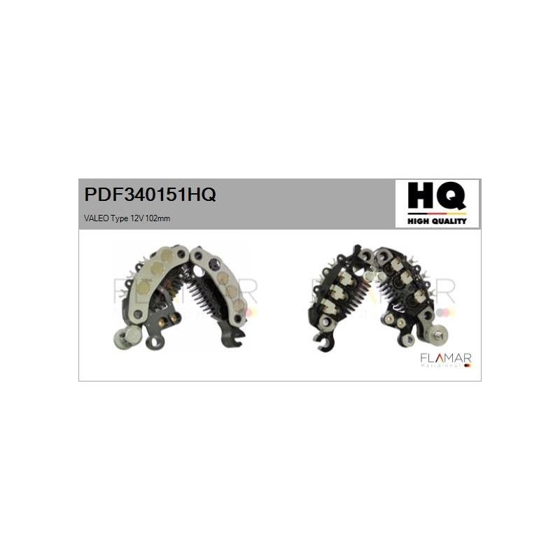 FLAMAR PDF340151HQ Rectificador, alternador - 1