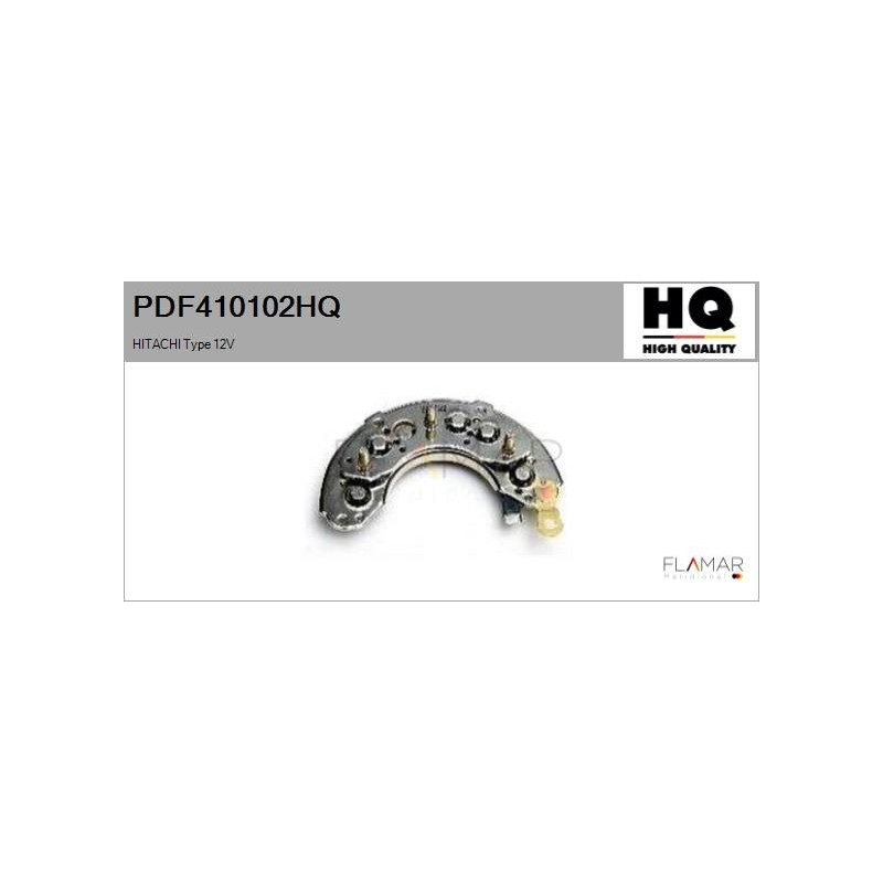 FLAMAR PDF410102HQ Rectificador, alternador - 1