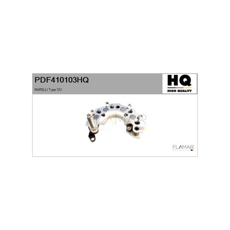 FLAMAR PDF410103HQ Rectificador, alternador - 1