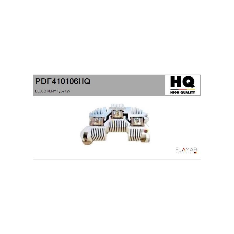 FLAMAR PDF410106HQ Rectificador, alternador - 1