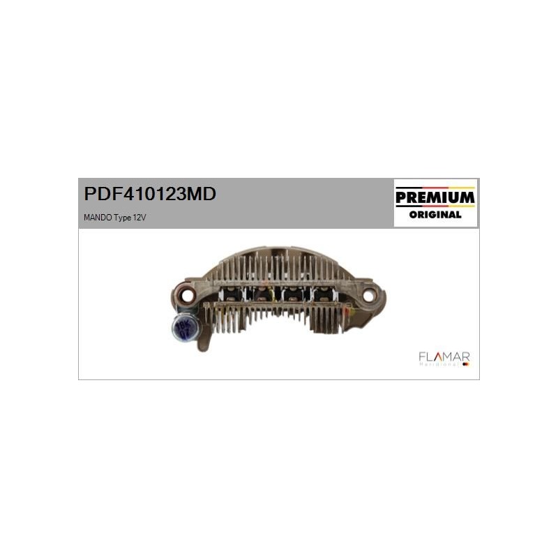 FLAMAR PDF410123MD Rectificador, alternador - 1