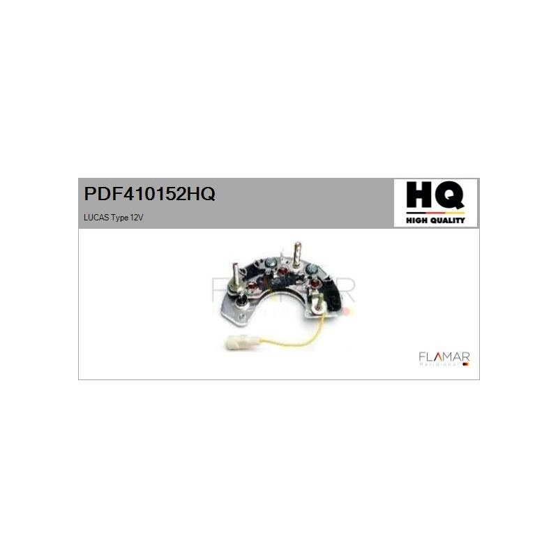 FLAMAR PDF410152HQ Rectificador, alternador - 1