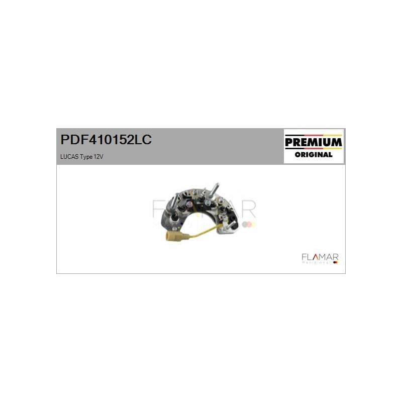 FLAMAR PDF410152LC Rectificador, alternador - 1
