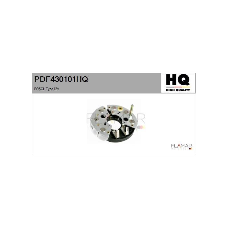 FLAMAR PDF430101HQ Rectificador, alternador - 1