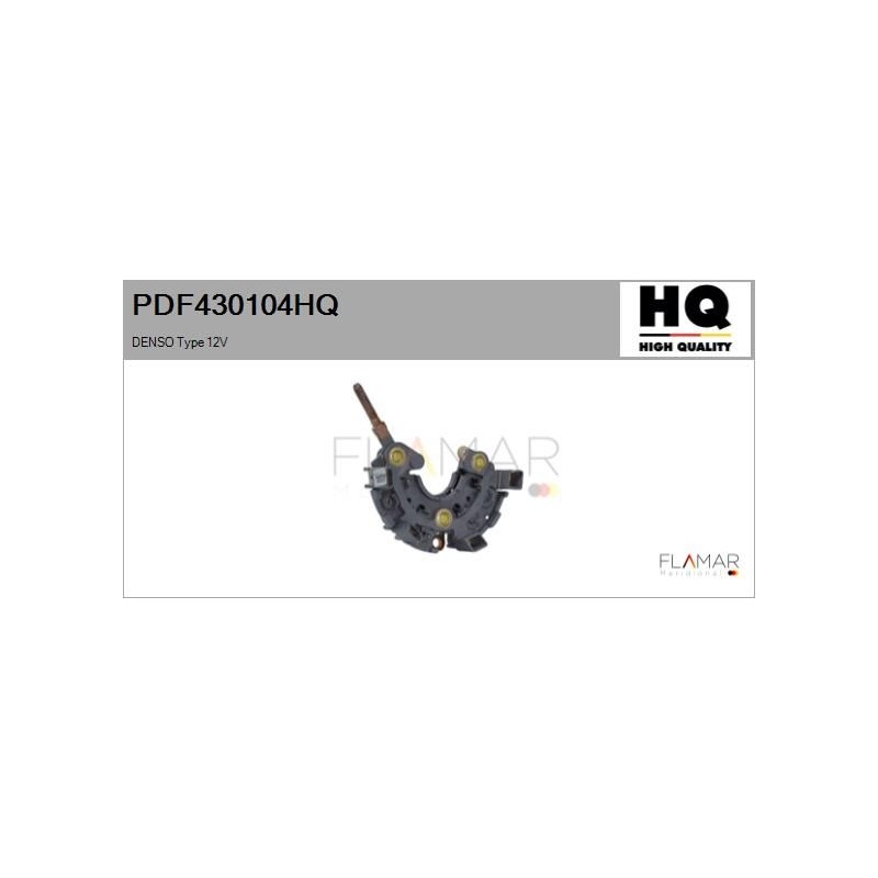 FLAMAR PDF430104HQ Rectificador, alternador - 1