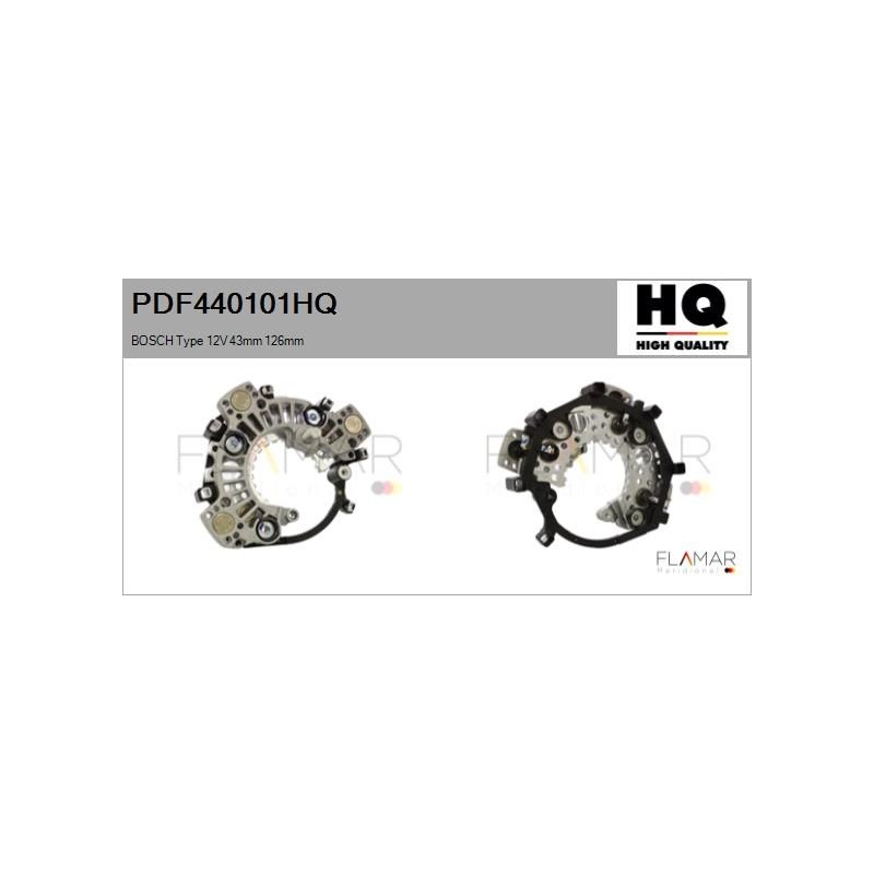 FLAMAR PDF440101HQ Rectificador, alternador - 1