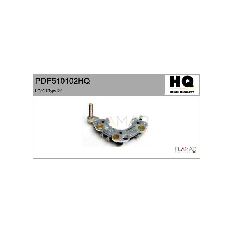 FLAMAR PDF510102HQ Rectificador, alternador - 1