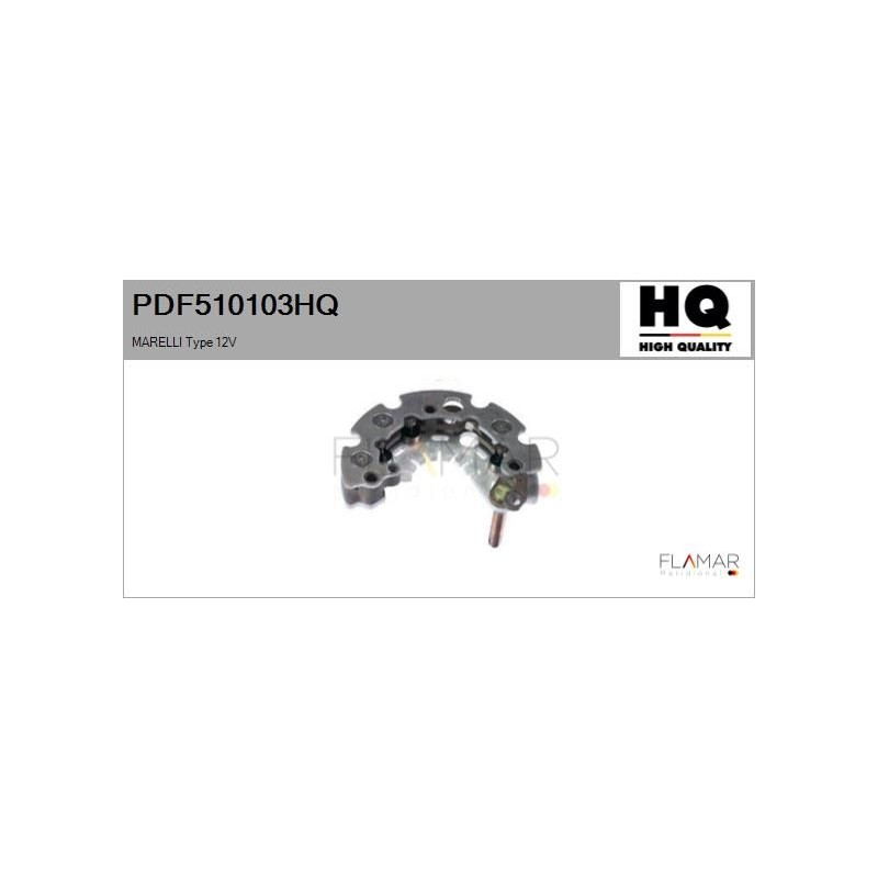FLAMAR PDF510103HQ Rectificador, alternador - 1