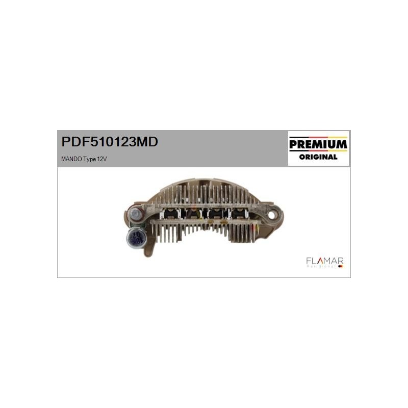 FLAMAR PDF510123MD Rectificador, alternador - 1