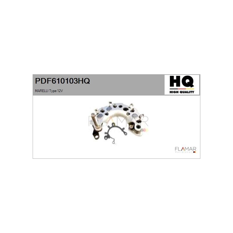 FLAMAR PDF610103HQ Rectificador, alternador - 1