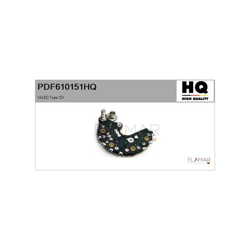 FLAMAR PDF610151HQ Rectificador, alternador - 1